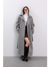 Пальто KAR-933 M/L Сірий Сірий M/L