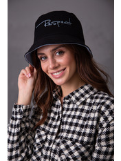 Панама PN-Resp_0200-11 Чорно-блакитний Чорний 56-57 Блакитний