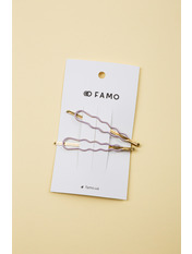 Набір заколок ZAK-2988 Фіолетовий