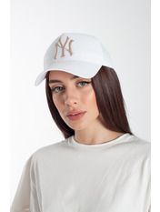 Бейсболка BK-5069 Бежевий Білий Біло-бежевий 57-58