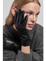 Шкіряні рукавиці RUK-Y101 Чорний 6.5 Чорний 6.5