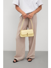 Сумка жіноча з еко-шкіри SYM-25-08 Лимонний Жовтий