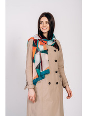 Шарф Скаут Бірюзовий яя_Бірюзовий яя_157*50