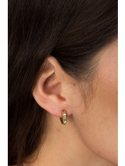 Сережки кільця SER-13501 Золотистий