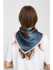 Хустка атласна APL-423 Синій