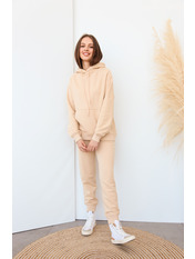 Трикотажний костюм KT-764 XS Бежевий