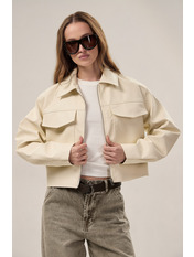 Бомбер KR-125 XS/S Молочний Молочний XS/S