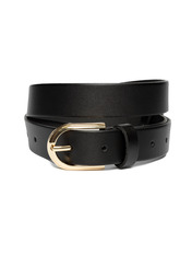 Ремінь шкіряний  103 см REM-589 Чорний