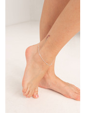 Браслет на ногу BRS-719 Сріблястий