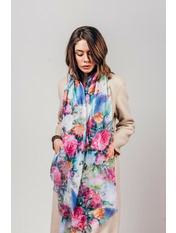 Шарф K-1907 Пудровий Рожевий