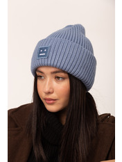 Вовняна шапка SHP-220712 Синій
