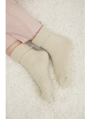 Шкарпетки вовняні KR-8011 Бежевий Кремовий 1