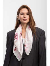 Хустка атласна APL-1536 Молочний