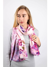 Шарф PK-1815 Рожевий яя_180*70