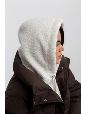 Капор з дов'язом KPR-0910-33 Білий