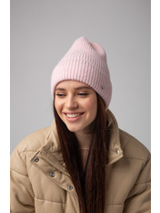 Вовняна шапка SHP-47514 Рожевий Роуз