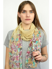 Шарф Коко Бежевий яя_150*50