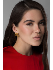 Сережки фігурні SER-13475 Золотистий