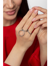 Каблучка KOL-3312 Сріблястий Сріблястий 8