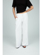 Штани з льону BR-136 XS/S Білий Білий XS/S