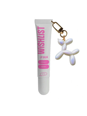 Блиск для губ Lip Gloss Balsam + іграшка-брелок Wishlist Crystal Sorbet