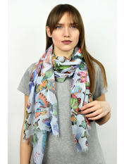 Шарф К1809 Сірий