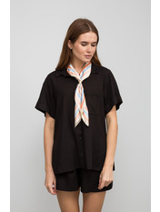 Хустка атласна APL-238284 Бежевий Бежево-пудровий