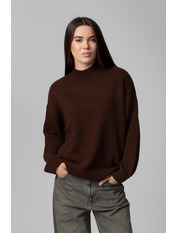 Светр KOF-8533-1 one size Шоколадний Коричневий Шоколадний one size