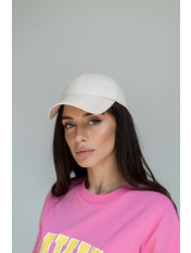 Бейсболка BK-03110 Молочний Білий 55-56