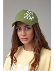 Бейсболка BK-5415 Білий Зелений 57-58 Зелено-білий
