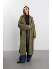 Кардиган KAR-2310006 one size Зелений Хакі Хакі one size