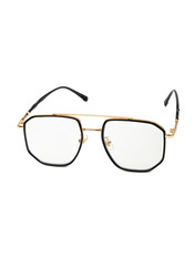 Комп'ютерні окуляри E21023 Чорний Чорний+золотий Прозорі