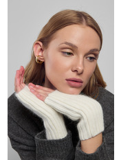 Мітенки М-19 one size Білий, Білий Білий, one size