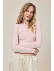 Лонгслів LNG-10840 one size Рожевий Рожевий one size