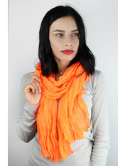 Шарф 258-1 Яскраво-помаранчевий Помаранчевий