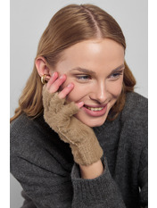 Мітенки X2351 one size Бежевий Бежевий one size