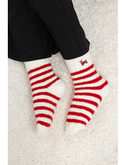 Новорічні шкарпетки NY-8079 Молочний 1 Молочний