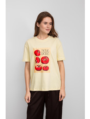 Футболка FUT-8228 L Лимонний Жовтий Лимонний L