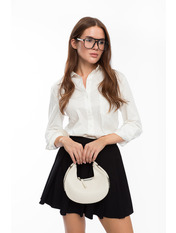 Сумка жіноча з еко-шкіри SYM-9060 Молочний