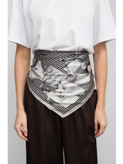 Хустка атласна APL-1526 Сірий