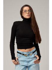 Лонгслів LNG-1043 XS Чорний Чорний XS