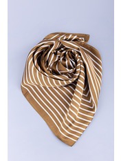 Хустка атласна APL-012 Коричневий