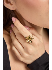 Каблучка KOL-3420 Золотистий Золотистий 1