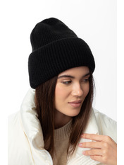 Вовняна шапка SHP-49020 Чорний