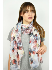 Палантин Ліка Коричневий яя_180*75