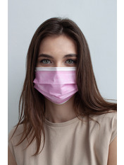 Захисна маска MAS-3692 Рожевий