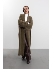 Кардиган  KAR-2476 one size Зелений Оливковий Оливковий one size