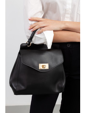 Сумка жіноча з еко-шкіри SYM-60035 Чорний