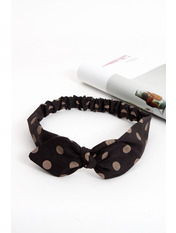 Пов`язка на голову - тюрбан P-2003 Чорний