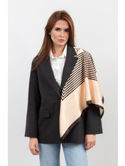 Хустка атласна APL-108 Бежевий